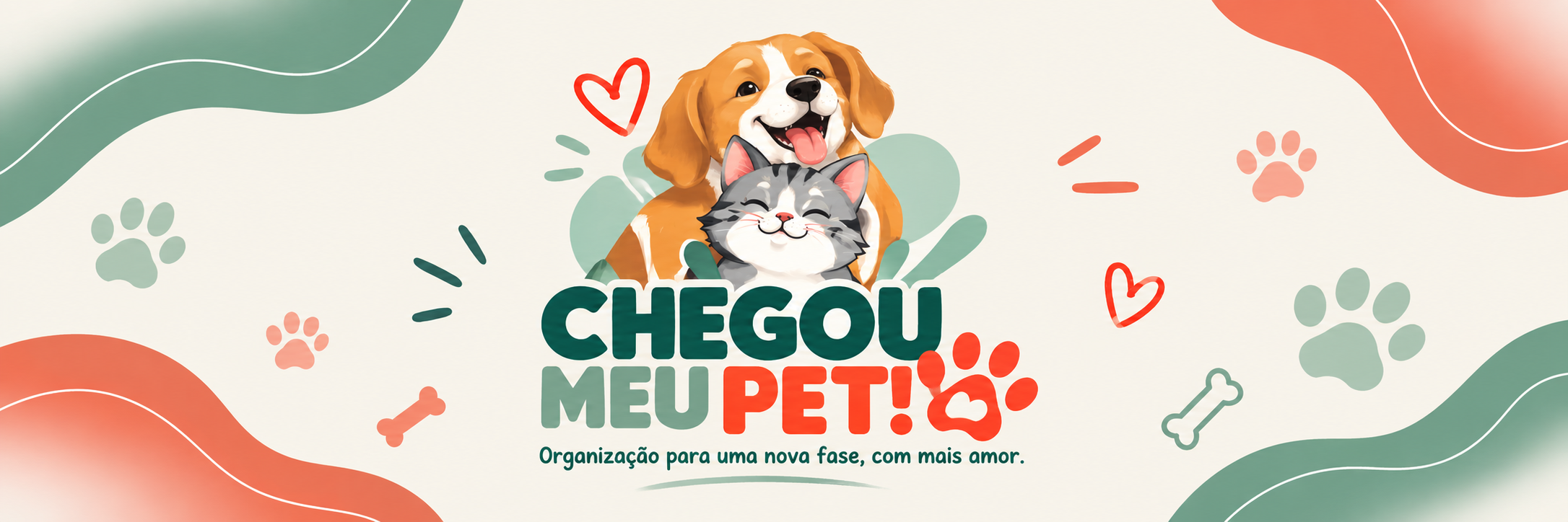 CHEGOU MEU PET!